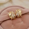 Gold & Crystal Interlace