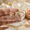 Gold & Crystal Interlace