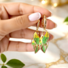 Green Enamel Sunleaf