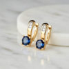 Sapphire Blue Dewdrops