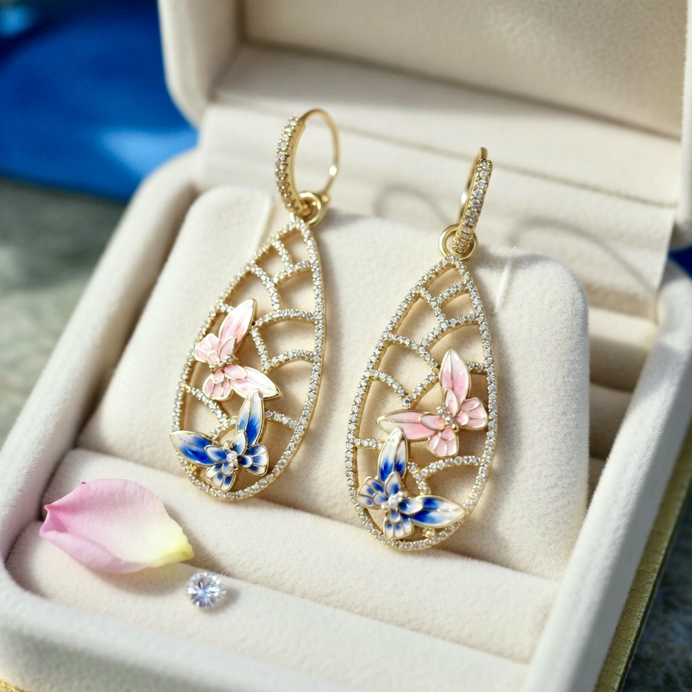 NTK-XUP-ER-038-3 Pink & Blue Fluttersparks